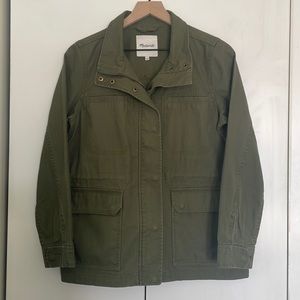 Madewell Olive Utility Jacket Women’s small